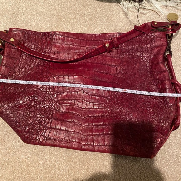 brahmin burgundy handbag